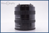 【動作保証】 ペンタックス PENTAX AUTO EXTENSION TUBE-A 645 1/2/3 前後キャップ付 同梱無料 #yk9070