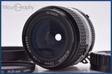 ニコン Nikon NIKKOR 28mm F3.5 Ai-S 後キャップ&レンズフィルター&フード付 同梱無料 #yk9072