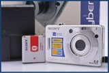 ソニー SONY Cyber-shot DSC-W50 元箱、バッテリー、充電器付属 同梱無料 #yk9093