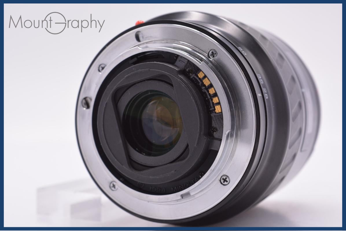 動作保証】 ミノルタ MINOLTA AF ZOOM 28-105mm F3.5-4.5 前後キャップ