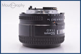 【動作保証】 ニコン Nikon AF NIKKOR 50mm F1.4 D 前後キャップ&レンズフィルター付 同梱無料 #yk9120