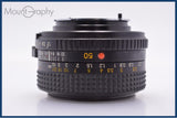 【動作保証】 ミノルタ MINOLTA New MD 50mm F1.7 前後キャップ&レンズフィルター付 同梱無料 #yk9154