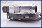 【動作保証】 ソニー SONY HANDYCAM DCR-DVD201 前キャップ、バッテリー、1.5xレンズ付属 同梱無料 #yk9158
