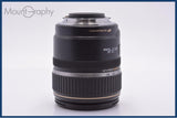 【動作保証】 キヤノン Canon EF-S 17-85mm F4-5.6 IS USM 前後キャップ&レンズフィルター付 同梱無料 #yk9176