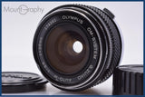 【動作保証】 オリンパス Olympus OM-SYSTEM G.ZUIKO AUTO-W 28mm F3.5 前後キャップ付 同梱無料 #yk9192