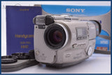 難あり ソニー SONY HANDYCAM CCD-TR2 8x 元箱、バッテリー、レンズフィルター2枚、取扱説明書付属 同梱無料 #yk9211