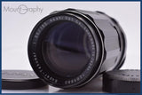 【動作保証】 ペンタックス PENTAX Super-TAKUMAR 135mm F3.5 前期 前後キャップ付 同梱無料 #yk9224