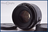 【動作保証】 キヤノン Canon EF 50mm F1.8 II 前後キャップ付 同梱無料 #yk9228