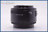 【動作保証】 キヤノン Canon EF 50mm F1.8 II 前後キャップ付 同梱無料 #yk9228