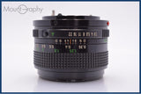 【動作保証】 キヤノン Canon New FD 35mm F2.8 前後キャップ付 同梱無料 #yk9238