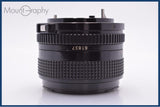 【動作保証】 キヤノン Canon New FD 35mm F2.8 前後キャップ付 同梱無料 #yk9238
