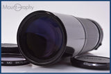 【動作保証】 キヤノン Canon New FD 300mm F5.6 前後キャップ&レンズフィルター付 同梱無料 #yk9255