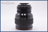 【動作保証】 キヤノン Canon New FD 85mm F1.2 L + K＆F CONCEPT FD-M4/3 前後キャップ、ケース付 同梱無料 #yk9270