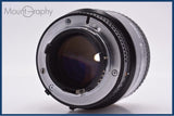 【動作保証】 ニコン Nikon AF NIKKOR 85mm F1.8 前後キャップ&レンズフィルター付 同梱無料 #yk9273