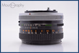 【動作保証】 キヤノン Canon FD 50mm F1.8 S.C. 前後キャップ&レンズフィルター付 同梱無料 #yk9302
