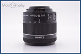 【動作保証】 キヤノン Canon EF-S 18-55mm F4-5.6 IS STM 前後キャップ&レンズフィルター付 同梱無料 #yk9337