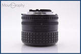 【動作保証】 ニコン Nikon SERIES E 100mm F2.8 Ai-S 前後キャップ付 同梱無料 #yk9364