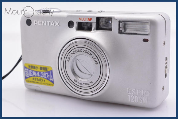 ■ ほぼ新品 ■ペンタックス　PENTAX ESPIO 120SW 動作保証】 ペンタックス PENTAX ESPIO 120SW 28-120mm 同梱無料