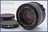 【動作保証】 キヤノン Canon New FD 50mm F1.4 前後キャップ付 同梱無料 #yk9403