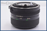 【動作保証】 キヤノン Canon New FD 50mm F1.4 前後キャップ付 同梱無料 #yk9403