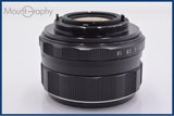 【動作保証】 ペンタックス PENTAX Super-Multi-Coated TAKUMAR 55mm F1.8 前後キャップ&レンズフィルター付 同梱無料 #yk9407