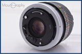 【動作保証】 キヤノン Canon FD 28mm F2.8 S.C. 後キャップ&レンズフィルター付 同梱無料 #yk9408