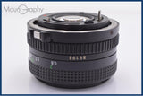 【動作保証】 キヤノン Canon New FD 50mm F2 前後キャップ付 同梱無料 #yk9410