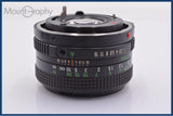 【美品・動作保証】 キヤノン Canon New FD 50mm F2 前後キャップ付 同梱無料 #yk9428