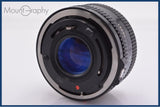 【美品・動作保証】 キヤノン Canon New FD 50mm F2 前後キャップ付 同梱無料 #yk9428