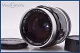 ニコン Nikon NIKKOR-S Auto 3.5cm F2.8 非Ai 前後キャップ付 同梱無料 #yk9516