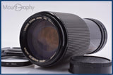 【動作保証】 キヤノン Canon New FD 70-210mm F4 前後キャップ&レンズフィルター付 同梱無料 #yk9522