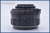 【動作保証】 ペンタックス PENTAX Super-TAKUMAR 50mm F1.4 後期 前後キャップ付 同梱無料 #yk9636