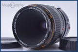 【動作保証】 ミノルタ MINOLTA MD MACRO ROKKOR 50mm F3.5 + for MD MACRO 50mm F3.5 リング 前後キャップ付 同梱無料 #yk9639