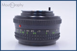 【動作保証】 ミノルタ MINOLTA MD ROKKOR 50mm F1.7 前後キャップ付 同梱無料 #yk9646