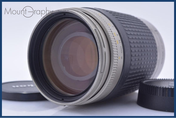 【美品・動作OK】ニコン AF 70-300mm F4-5.6G 前後キャップ 動作保証】 ニコン Nikon AF NIKKOR 70-300mm F4-5.6 G 前後キャップ付