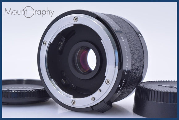 動作保証】 ニコン Nikon Teleconverter TC-201 2X 前後キャップ付 同