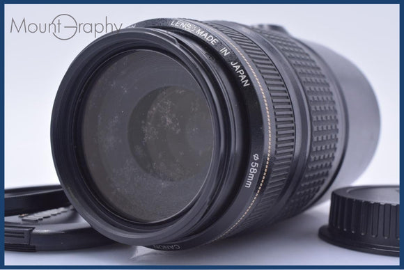動作保証】 キヤノン Canon EF 75-300mm F4-5.6 IS USM 前後キャップ