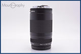 【動作保証】 キヤノン Canon EF 75-300mm F4-5.6 II 前後キャップ&レンズフィルター付 同梱無料 #yk9854