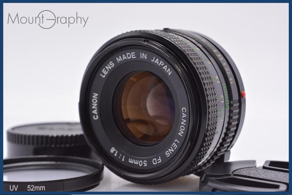 ☆極上美品☆ キヤノン Canon NEW FD 50mm F1.4 前後キャップ&レンズ