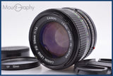 【美品・動作保証】 キヤノン Canon NEW FD 50mm F1.4 前キャップ、レンズフィルター、後キャップ付 同梱無料 #yk9870