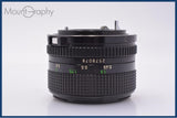 【美品・動作保証】 キヤノン Canon NEW FD 50mm F1.4 前キャップ、レンズフィルター、後キャップ付 同梱無料 #yk9870