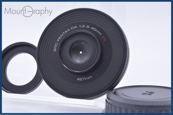 【美品・動作保証】 ペンタックス PENTAX SMC PENTAX-DA 40mm F2.8 XS 後キャップ、ステップアップリング27-37mm付 同梱無料 #yk9898 美品・動作保証】 ペンタックス PENTAX SMC PENTAX-DA 40mm F2.8 XS 後