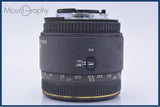 難あり シグマ SIGMA 50mm F2.8 DG MACRO D EX 後キャップ付 ニコンF用(AF) 同梱無料 #yk9927