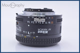 ニコン Nikon AF NIKKOR 50mm F1.8 前後キャップ&レンズフィルター付 同梱無料 #yk9948