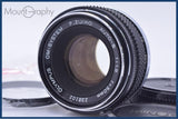 【動作保証】 オリンパス Olympus OM-SYSTEM F.ZUIKO AUTO-S 50mm F1.8 前後キャップ&レンズフィルター付 同梱無料 #yk9976