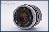 【動作保証】 キヤノン Canon FD 35mm F2 前後キャップ&amp;レンズフィルター付 同梱無料 #yk9981