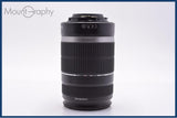 【美品・動作保証】 キヤノン Canon EF-S 55-250mm F4-5.6 IS 前後キャップ&amp;レンズフィルター付 同梱無料 #yk9995