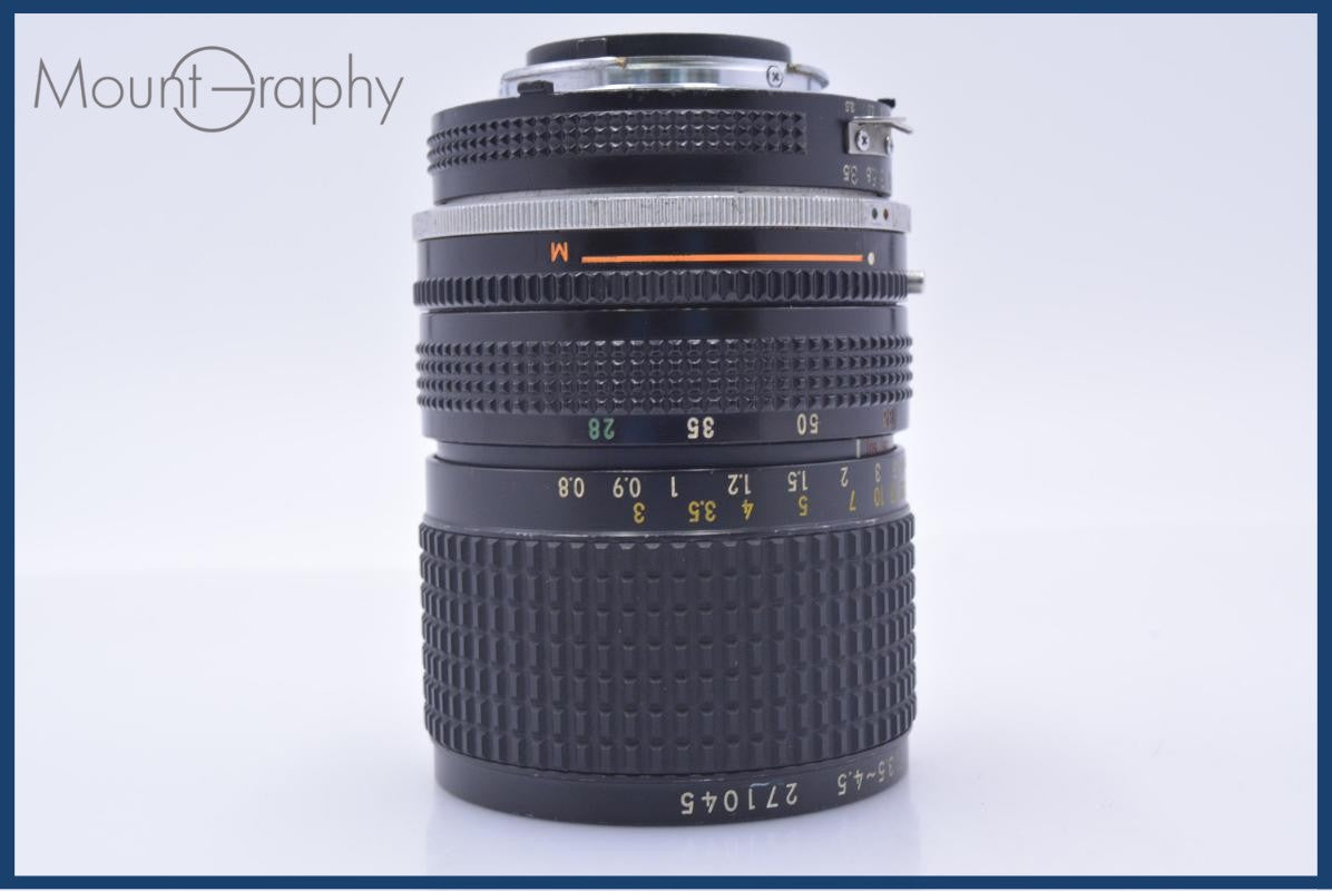 動作保証】 ニコン Nikon Zoom-NIKKOR 28-85mm F3.5-4.5 Ai-S 前後