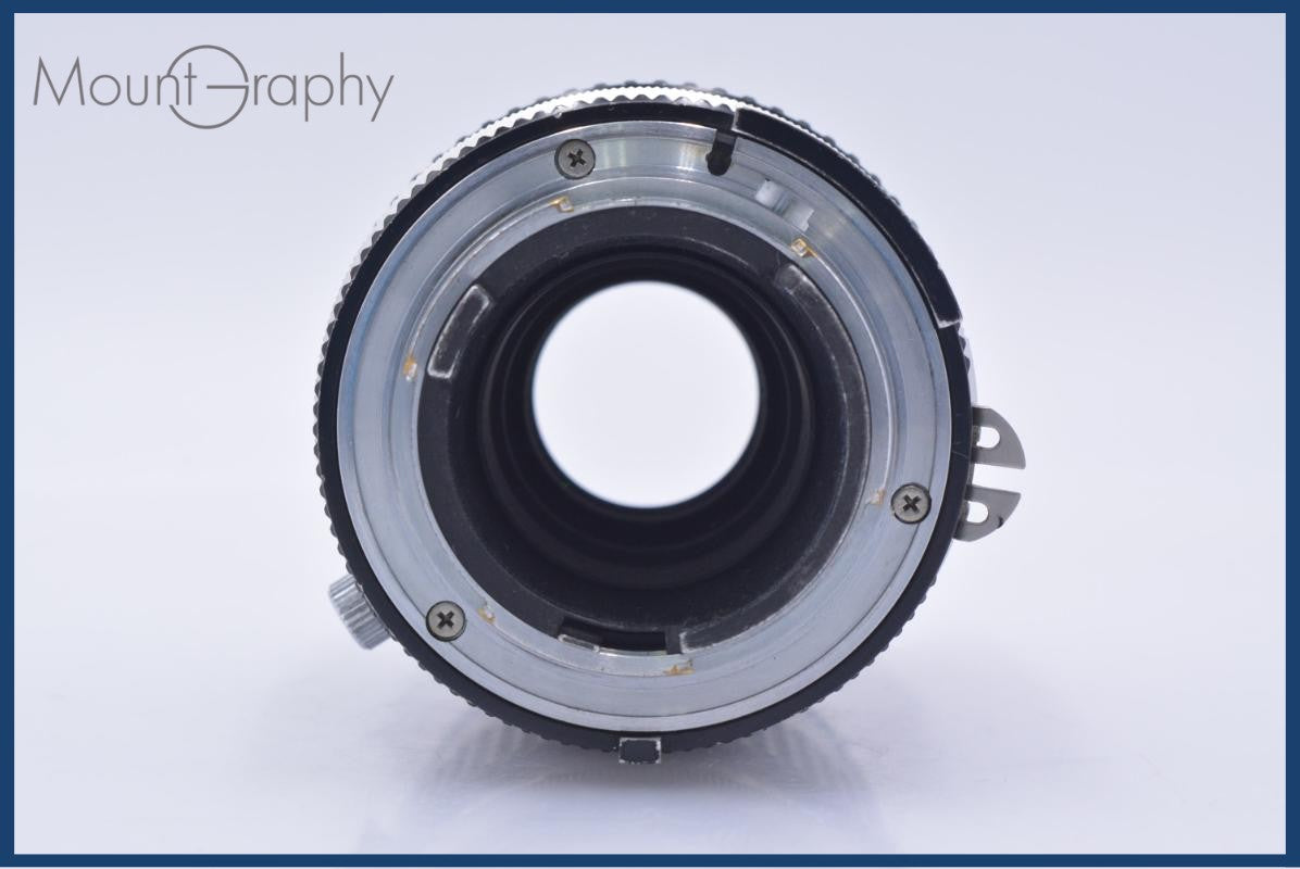 動作保証】 ニコン Nikon Micro-NIKKOR 105mm F4 Ai-S 前後キャップ
