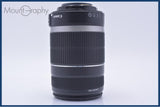 【動作保証】 キヤノン Canon EF-S 55-250mm F4-5.6 IS 前後キャップ&レンズフィルター付 同梱無料 #yu137